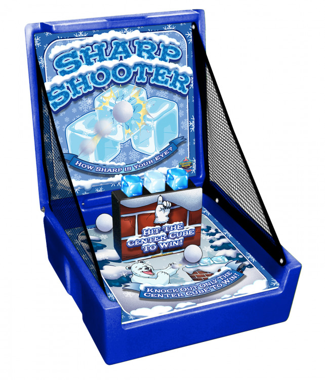 Sharp Shooter Winter Themed Carnival Game Sharp Shooter Winter Themed Carnival Game