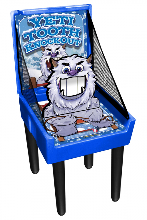 Yeti Tooth Knockout Winter Themed Carnival Game Yeti Tooth Knockout Winter Themed Carnival Game