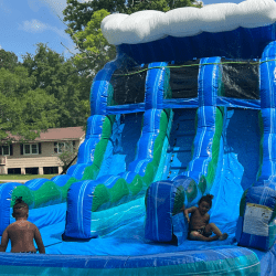 1 1748633673 Tidal Wave Dual Lane Waterslide - 15 ft