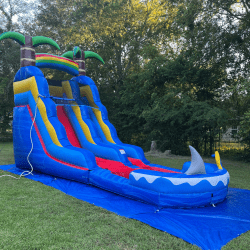 2 1748634092 Ocean Shark Water Slide - 15 ft