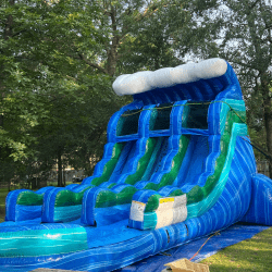 3 1748633673 Tidal Wave Dual Lane Waterslide - 15 ft