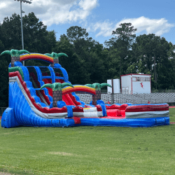 4 1748636170 Baja Splash Dual Lane Hybrid Waterslide - 18 ft