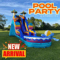 Pool Party Waterslide - 20 ft
