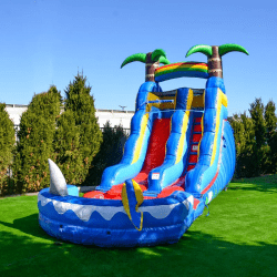 Ocean Shark Water Slide - 15 ft