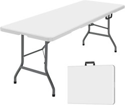 6' Rectangle Steel Folding Table