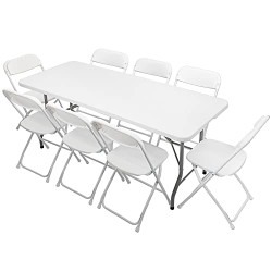 6 Tables and 50 Chairs Package