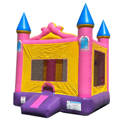 Pink Princess Bounce House