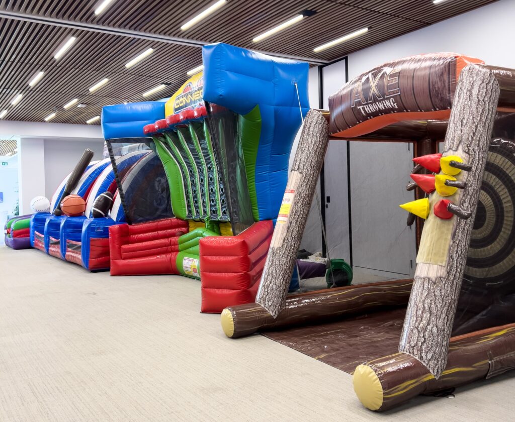 Ontario Inflatables Indoor Event
