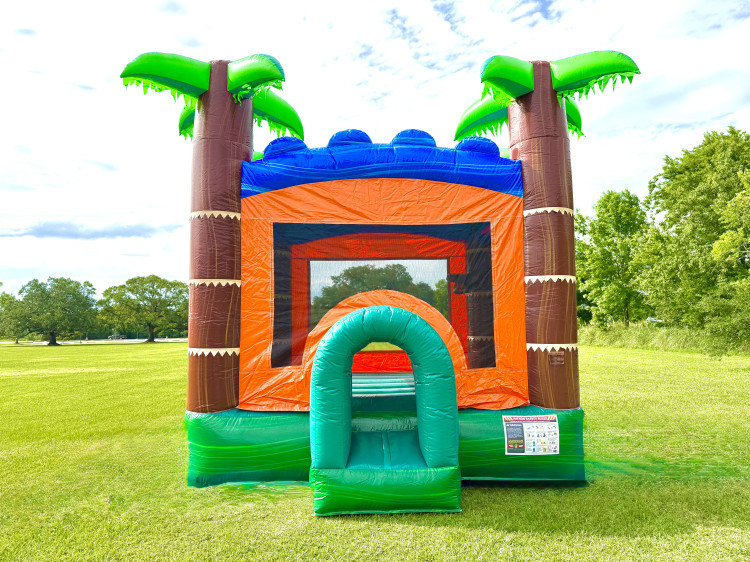 Tropical bounce house