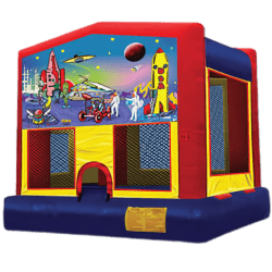 Alien Planet Bounce House