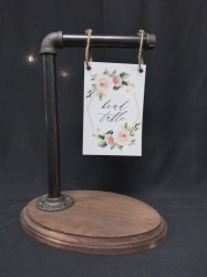 Oval Table Number Holder