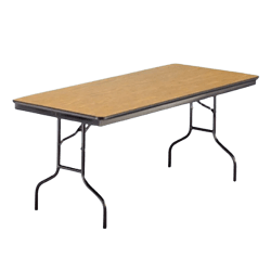 8 ft x 30 in Long Table - Wooden