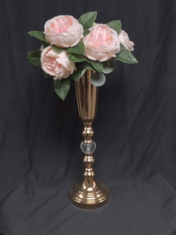Gold & Diamond Vase