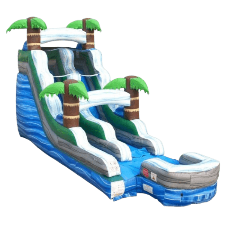 Tropical Marble Waterslide