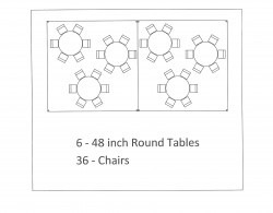 15x30 Tent w/ Seating Options