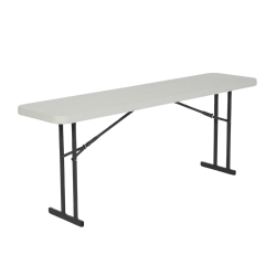 2 ft x 4 ft Long Table Adjustable Height