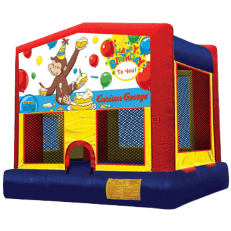 Curious George Bounce House