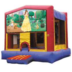 Disney Beauty And The Beast Bounce House