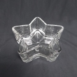 Small Glass Star Candy Dish