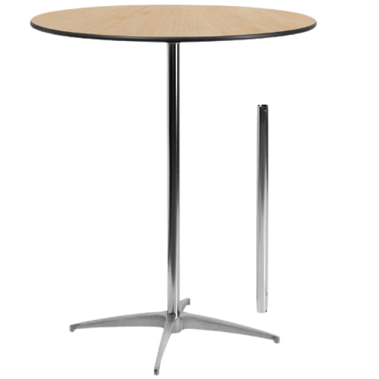 30 in Round Hi Top / Cocktail Table