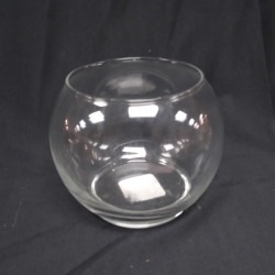 Flat Edged Glass Fishbowl