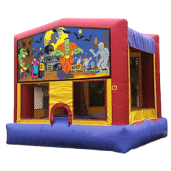 Halloween Moonwalk Bounce House