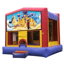 Jasmine And Aladdin Bounce House