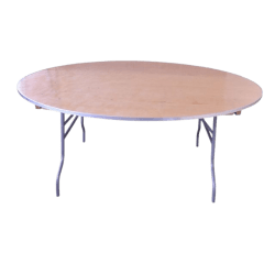 72 in Round Table Wooden