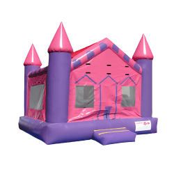 Pastel Castle Bounce House