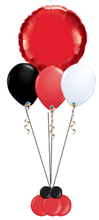 3 Color Helium Centerpiece