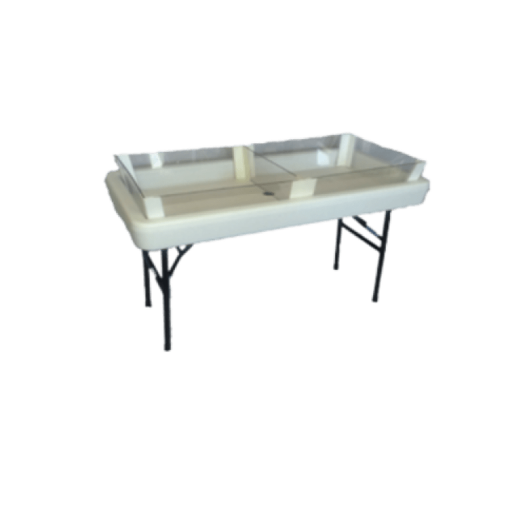 2 ft x 4 ft Fill-N-Chill Table  Small