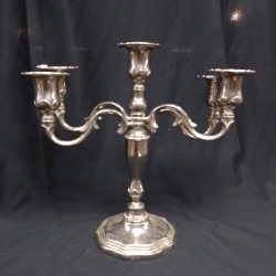 5 Arm Silver Candelabra Stand