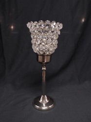 Small Crystal Tealight Candle Holder Stand