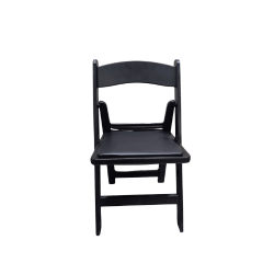Resin Garden Chair Black