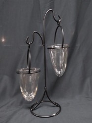 Black Double Vision Versatile Vase
