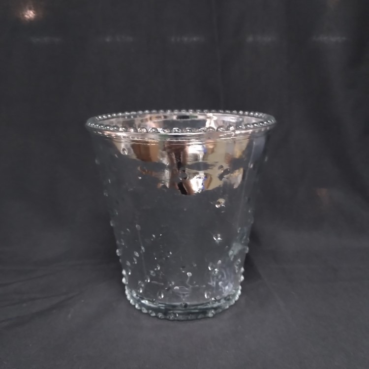 Silver Candle Holder Cup