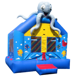 Under The Sea Octopus Bounce House