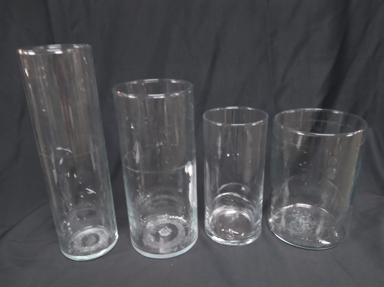 Medium Clear Vase