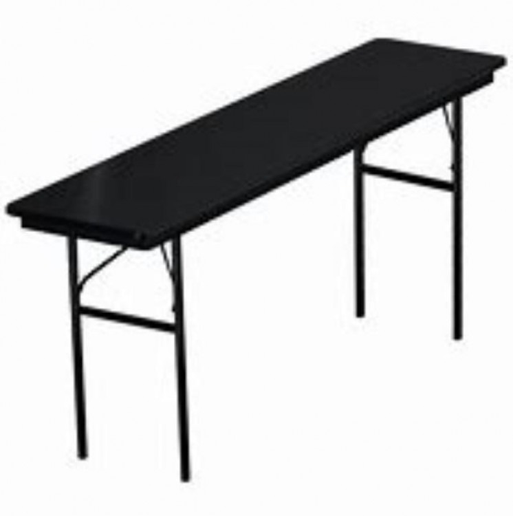 8 ft x 24 in Long Conference Table - Wooden