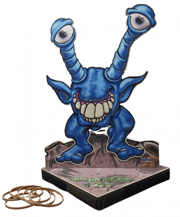 Blue Alien Ring Toss