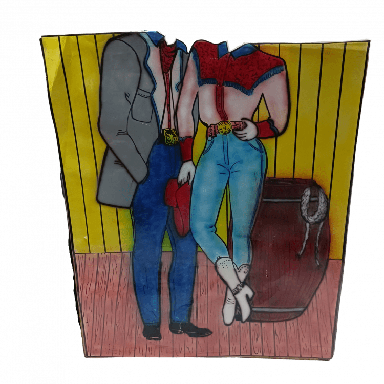 Wild West Cowboy & Cowgirl Photo Prop