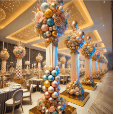 Fancy Balloon Columns