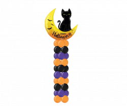 Halloween Balloon Column