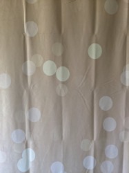 Champaign and White Dot Backdrop