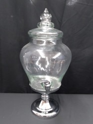 Pointed Clear Drink Dispenser