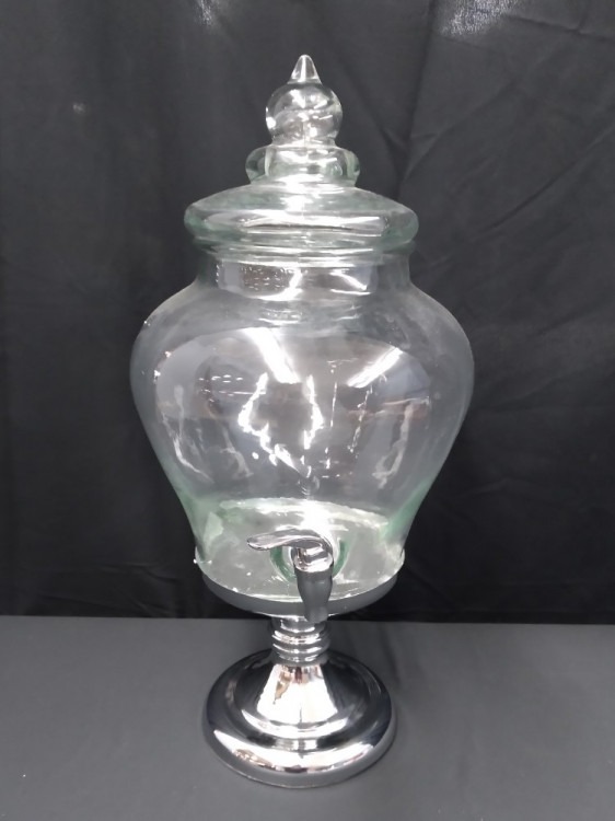 Pointed Clear Drink Dispenser