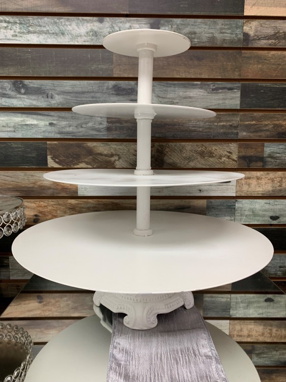 White Cupcake Stand
