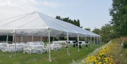 30x50 CLEAR TOP Frame Tent