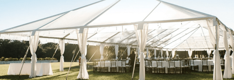 40x60 Clear Top Frame Tent