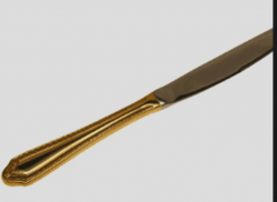 Dinner Knife - GOLD (Set of 10)